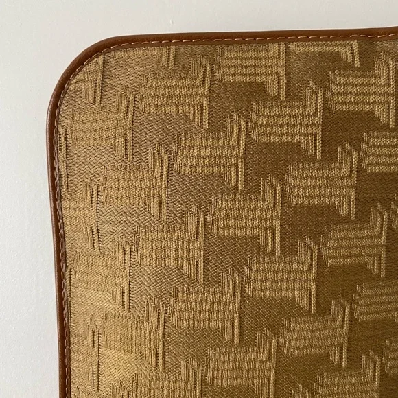 LANVIN Stamped Vintage Clutch Canvas Purse 👛 - Picture 6 of 14